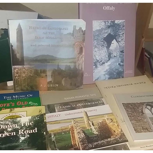 458 - Bundle of Offaly related items: Offaly Archaeological Inventory; Heritage Landscapes of the Irish Mi... 