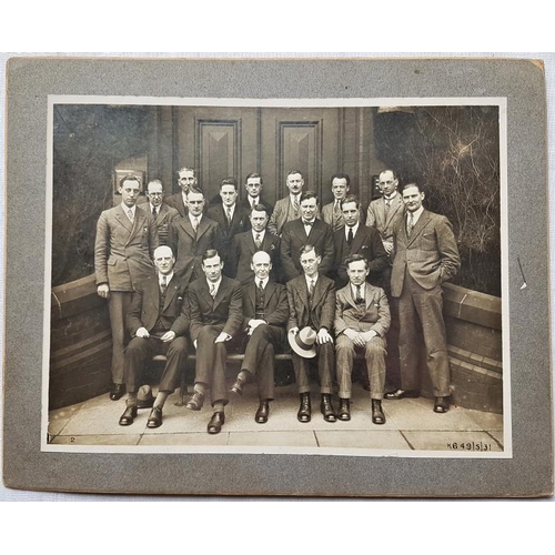 465 - Original Photograph of Portumna Electric & Power Co., Shareholders