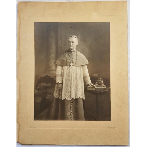 470 - Bishop Edward O’Dwyer of Limerick. Photograph by Layfayette. very large format. Scarce item.