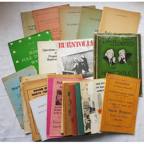 489 - Good Bundle of Irish Interest Booklets and Pamphlets