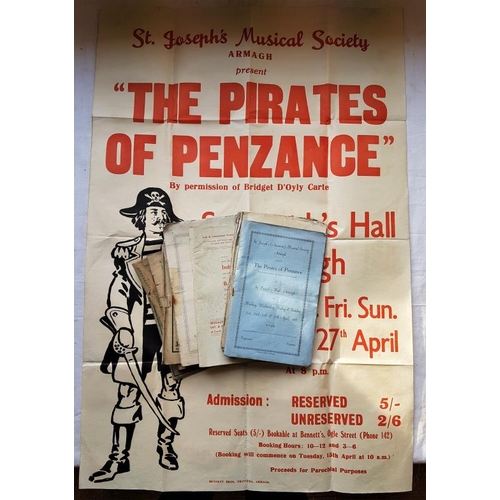 501 - Pirates of Penzance Poster and Booklets