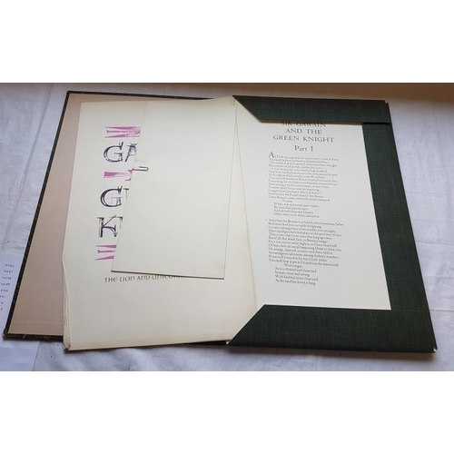 506 - 'Sir Gawain and the Green Knight' (1956). Folio. Limited Edition of 200. Colour Plates. Fine Binding... 