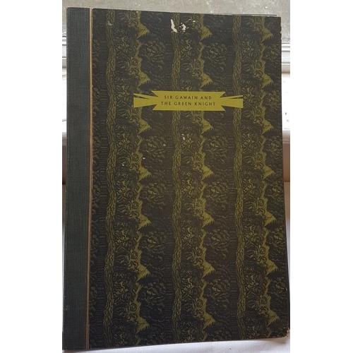 506 - 'Sir Gawain and the Green Knight' (1956). Folio. Limited Edition of 200. Colour Plates. Fine Binding... 