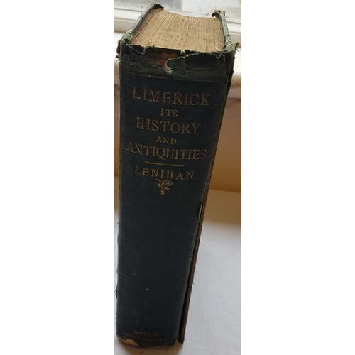 526 - Maurice Lenihan 'Limerick - Its History and Antiquities' (1866) 1st Edition. Folding Map.