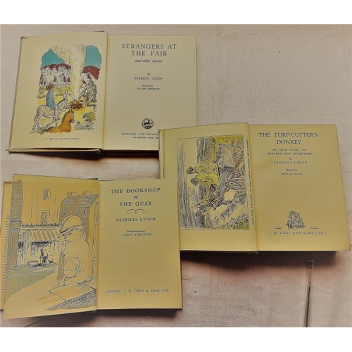 547 - Patricia Lynch 'The Turfcutter's Donkey' (1934) 1st Edition. Illustrated by Jack B. Yeats;  and two ... 