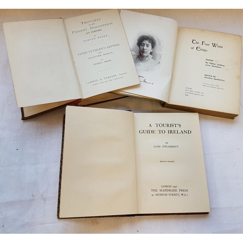 552 - Liam O'Flaherty 'A Tourist's Guide to Ireland' (1930);  Eithne Carbery 'The Four Winds of Eirinn' (1... 