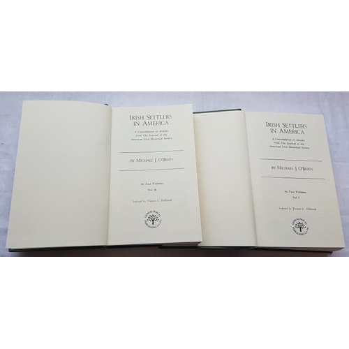 553 - Michael J. O'Brien 'Irish Settlers in America' (1993) Two Volume Set