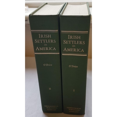 553 - Michael J. O'Brien 'Irish Settlers in America' (1993) Two Volume Set