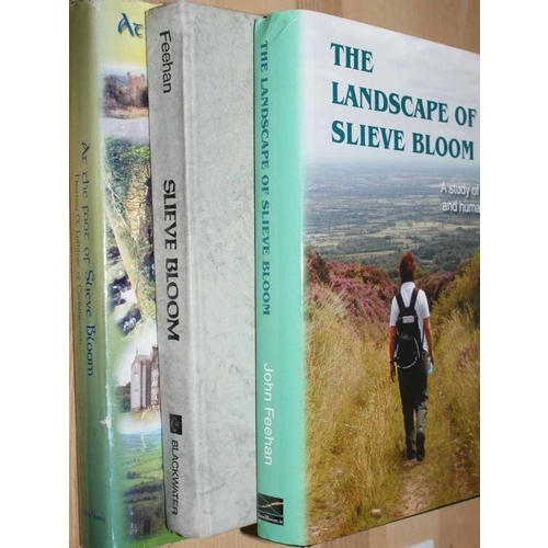 560 - Four books of Slieve Bloom Interest: The Landscape of Slieve Bloom (John Feehan 1979 & 2009); At the... 