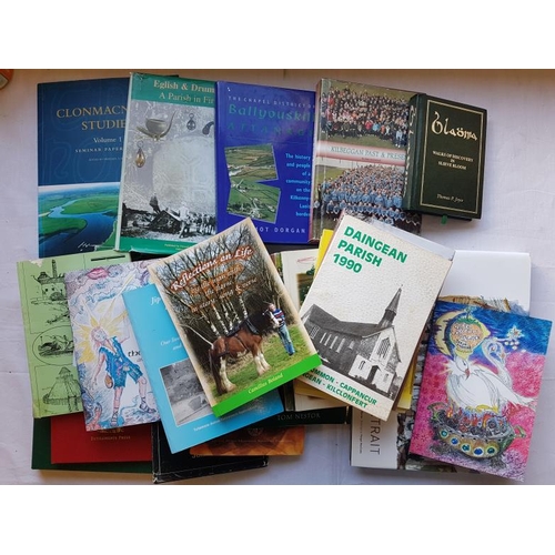 569 - Daingean Parish 1990 and a collection of Offaly interest books