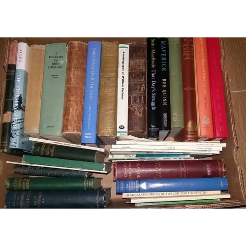 571 - Good Box of Irish Interest Books – includes Curran and his contemporaries (1850); Letters of Rev Joh... 