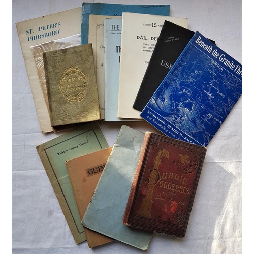 498 - Collection of Irish Interest Booklets and Pamphlets