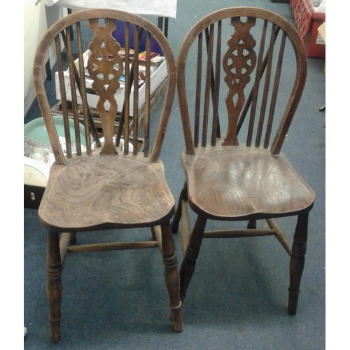 71 - Two Pine Kitchen Chairs