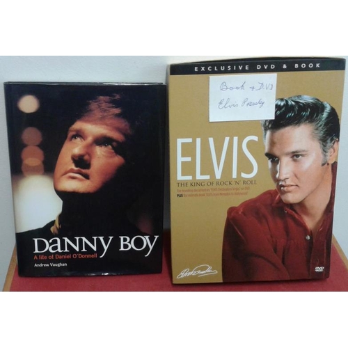 95 - 'Elvis - From Memphis to Hollywood' with DVD and 'Danny Boy - A Life of Daniel O'Donnell'