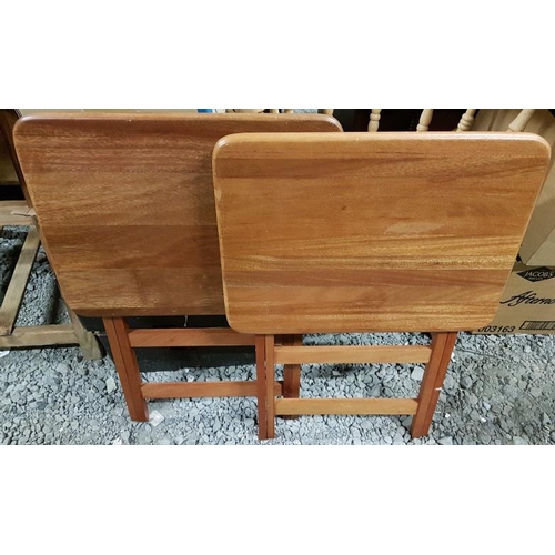 102 - Two Teak Folding Tables