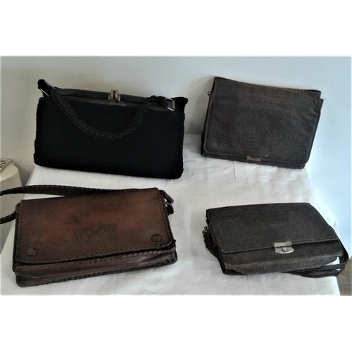 104 - Collection of Four Leather Handbags