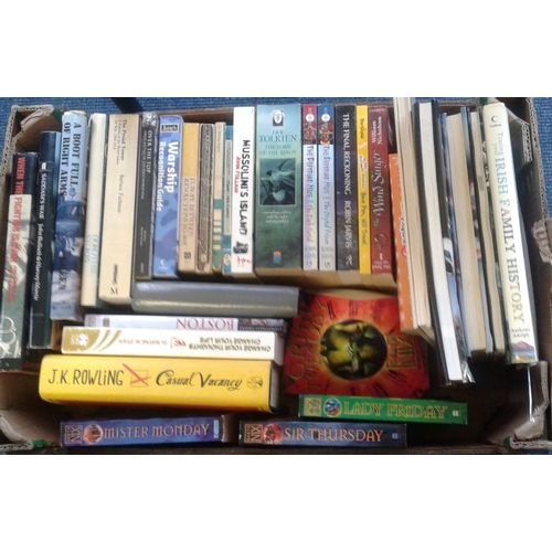 135 - Two Boxes of Books - Biographies, Autobiographies, General & Irish Interest