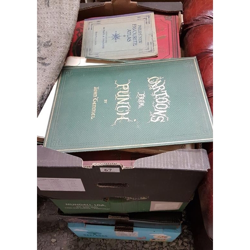 63 - Four Boxes of General Interest Books