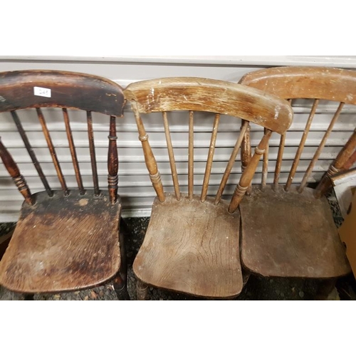 245 - Three Country Chairs