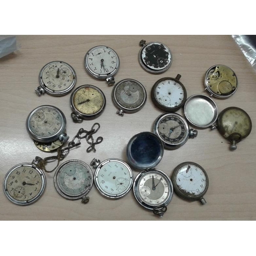 272 - Collection of Pocket Watches, etc.