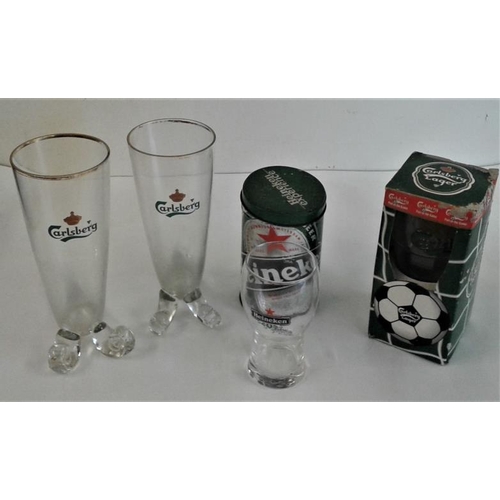 292 - Limited Edition Carlsberg Items and One Heineken