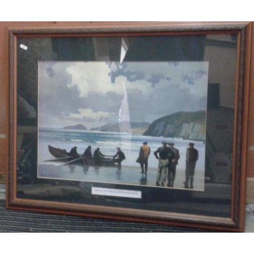 479 - 'Landfall, Slea Head' by John Skelton  - c. 31 x 24.5ins