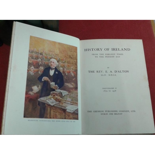 491 - D'Alton's 'History of Ireland' (6 Volumes)