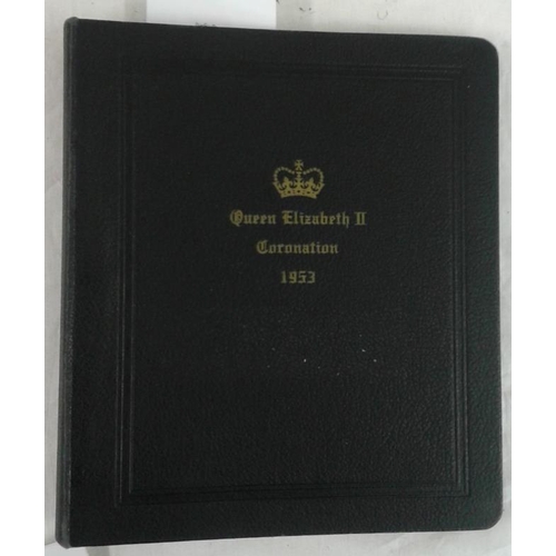 498 - Coronation Queen Elizabeth Stamp Book