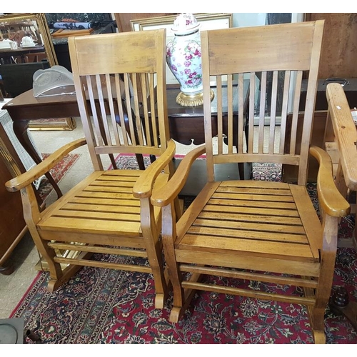 694 - Pair of Rocking Chairs