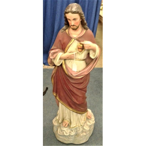 15 - Large Statue of Our Lord - 36ins tall