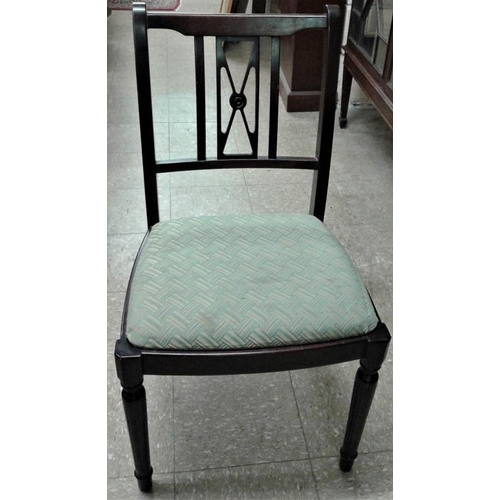 66 - Set of Six Dining Room Chairs (2 Carvers & 4 Chairs)