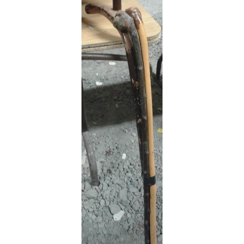 86 - Three Old Walking Sticks