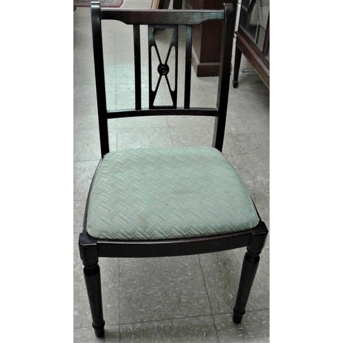 48 - Set of Six Dining Room Chairs (2 Carvers & 4 Chairs)