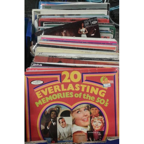 102 - Two Boxes of Mixed Music Albums