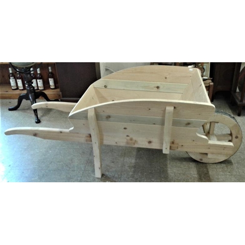 116 - Hand Crafted Leaf Barrow