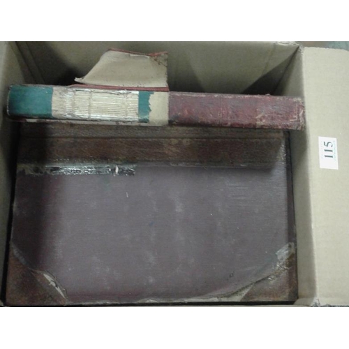 115 - Box of Old Shop Ledgers