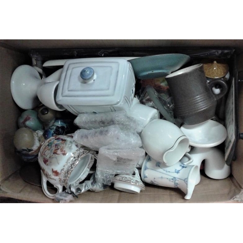 282 - Box of Various Ceramics