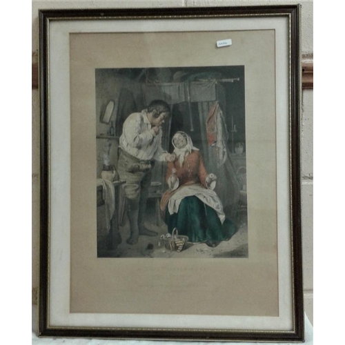 291 - Two Erskine Nicol Lithographs (1855)