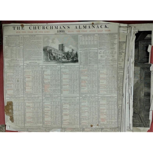 515 - 'The Churchman's Almanac' (in folder)