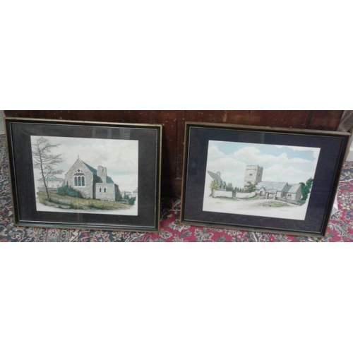 524 - Two Framed Prints- Overall c. 23 x 17ins