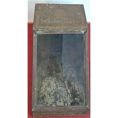 47 - Mackintosh Counter Top Display Cabinet - 8 x 16ins (7ins deep)