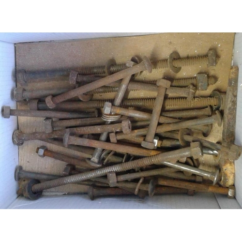 80 - Box of Furniture Nuts & Bolts