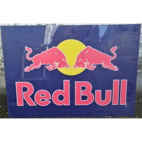 93 - 'Red Bull' Light Up Sign - 27 x 19ins