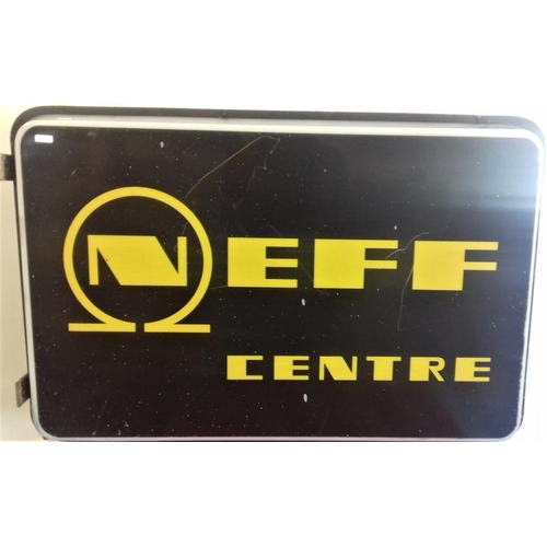 99 - 'Neff Centre' Double Sided Advertising Sign - 33 x 22ins