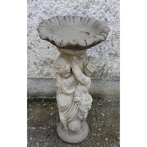 614 - Stone Bird Bath