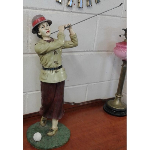 643 - Figure of a Golfing Lady