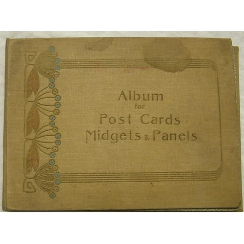 16 - Album for Postcards, Midgets and Panels