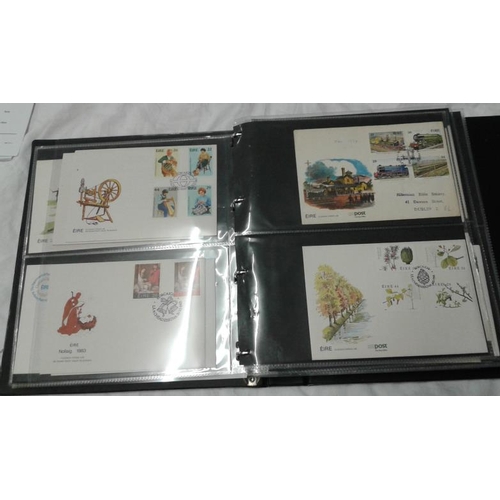 32 - Collection of over 180 Irish First Day Covers (1963-1988) - Clean in Two Albums