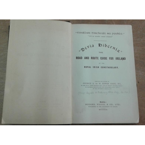 66 - Devia Hibernia 'The Road and Route Guide for Ireland of the Royal Irish Constabulary'. Compiled   by... 