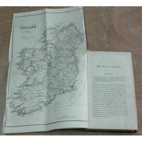 84 - 'The West of Ireland: Its Existing Condition, and Prospects'. Henry Coulter.  1862. 372 pages. map a... 